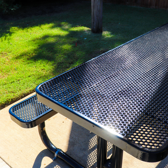 ADA-Accessible Weatherproof Rectangular Outdoor Picnic Tables