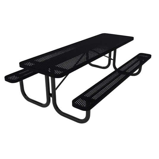 8 FT Commercial Rectangular Outdoor Picnic Table