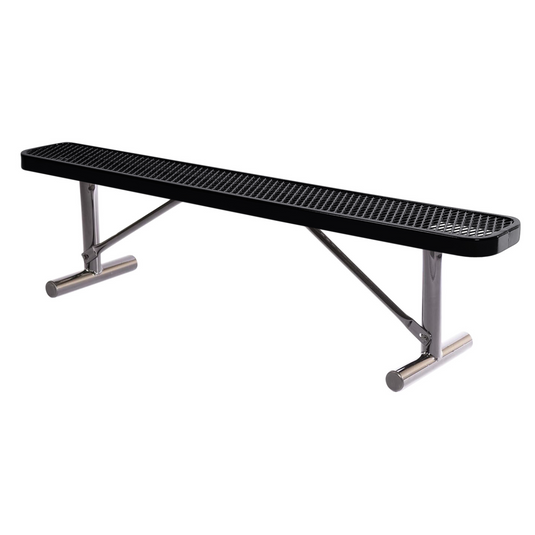 High-Quality Expanded Metal Park Bench with Portable Frame