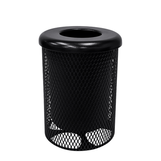 Weatherproof Metal Outdoor Trash Receptacles