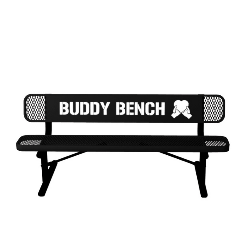 Load image into Gallery viewer, Park &amp; Playground Buddy Bench with Portable Frame
