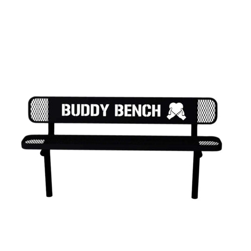 Buddy Bench with Inground Mount Frame