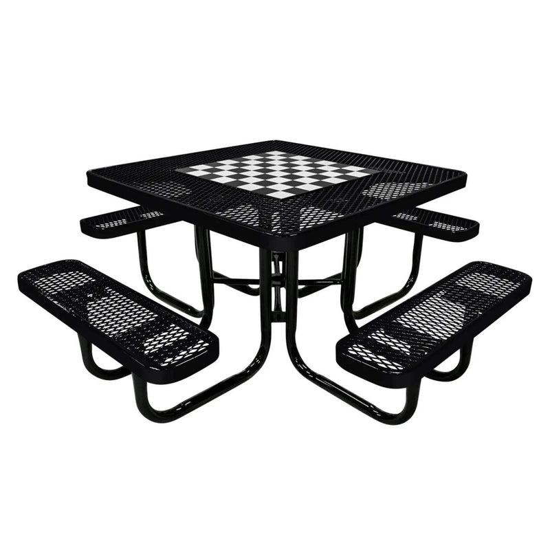 Load image into Gallery viewer, Game-Edition Square Outdoor Picnic Table
