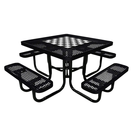 Game-Edition Square & Round Outdoor Picnic Table