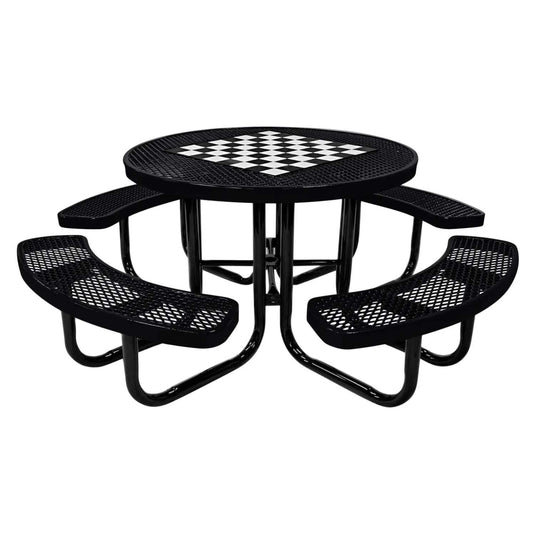 Game-Edition Square & Round Outdoor Picnic Table