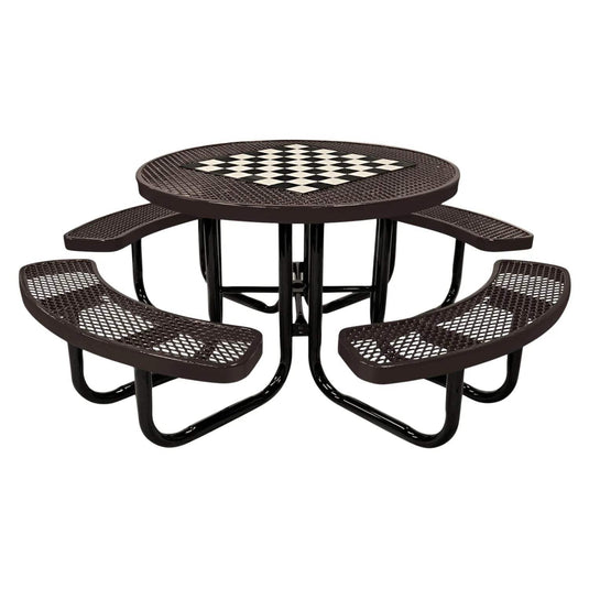 Game-Edition Square & Round Outdoor Picnic Table