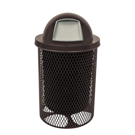 Dome Lid Commercial Trash Receptacles
