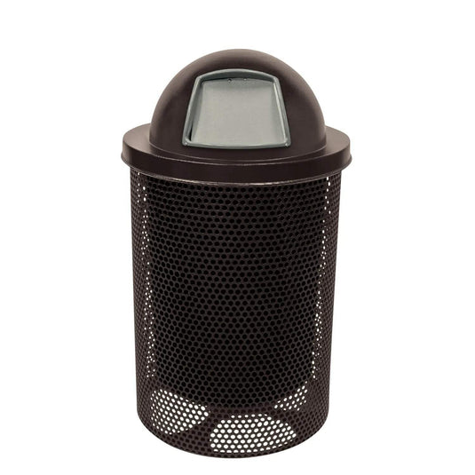 Dome Lid Commercial Trash Receptacles