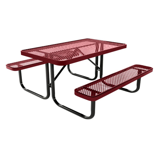 4 FT Rectangular Kids Picnic Table