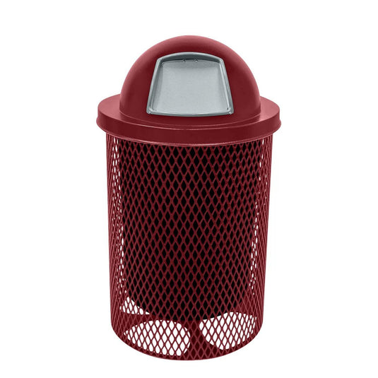 Dome Lid Commercial Trash Receptacles
