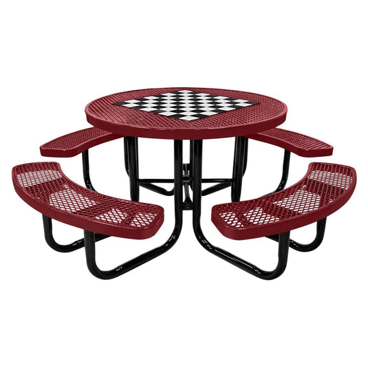 Game-Edition Square & Round Outdoor Picnic Table