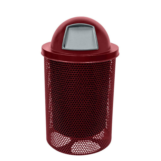 Dome Lid Commercial Trash Receptacles