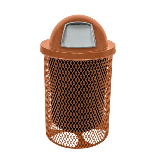 Dome Lid Commercial Trash Receptacles