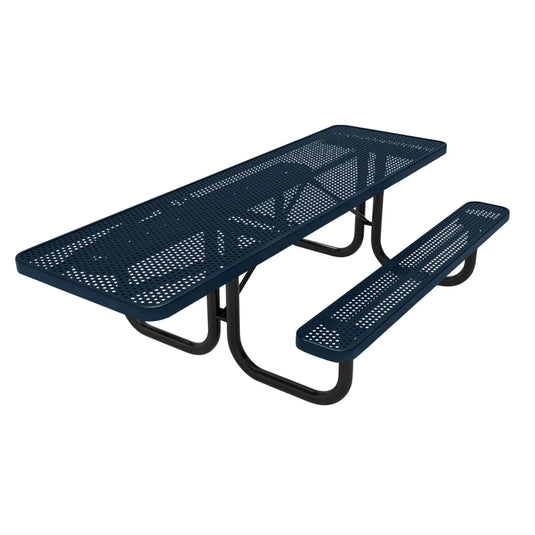 One-End ADA-Accessible Weatherproof Rectangular Outdoor Picnic Table