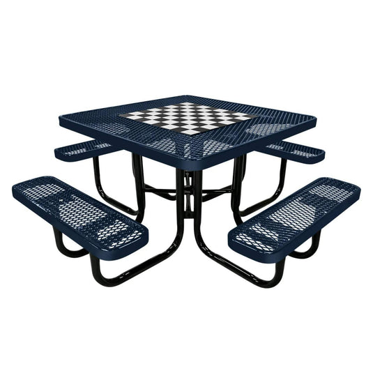 Game-Edition Square & Round Outdoor Picnic Table