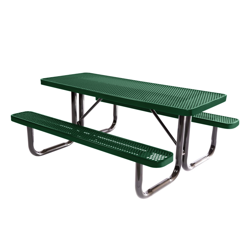 Load image into Gallery viewer, Commercial-Grade Rectangular Outdoor Picnic Tables
