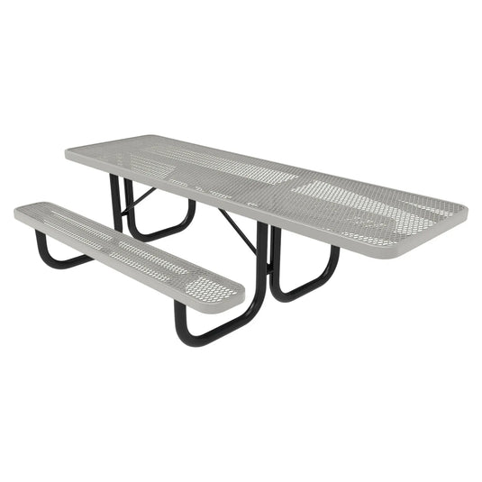 One-End ADA-Accessible Weatherproof Rectangular Outdoor Picnic Table