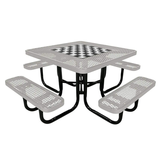 Game-Edition Square & Round Outdoor Picnic Table