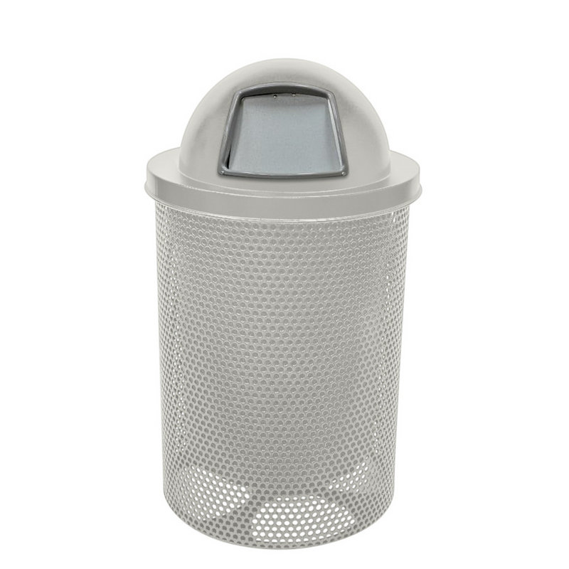 Load image into Gallery viewer, Weatherproof Metal Outdoor Trash Receptacles
