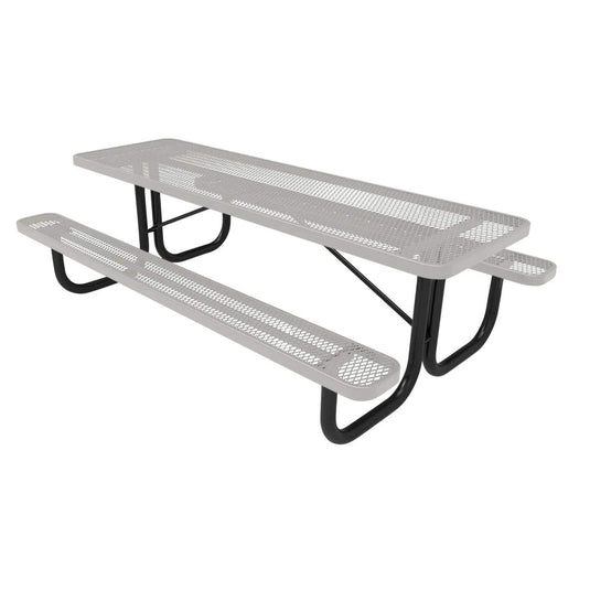 8 FT Commercial Rectangular Outdoor Picnic Table