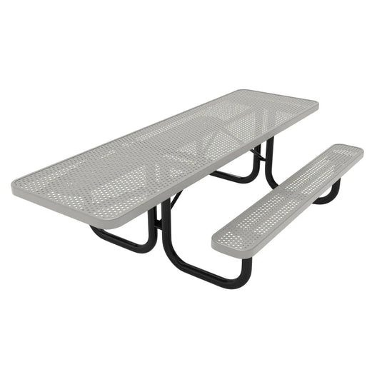 One-End ADA-Accessible Weatherproof Rectangular Outdoor Picnic Table