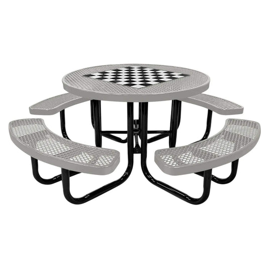 Game-Edition Square & Round Outdoor Picnic Table