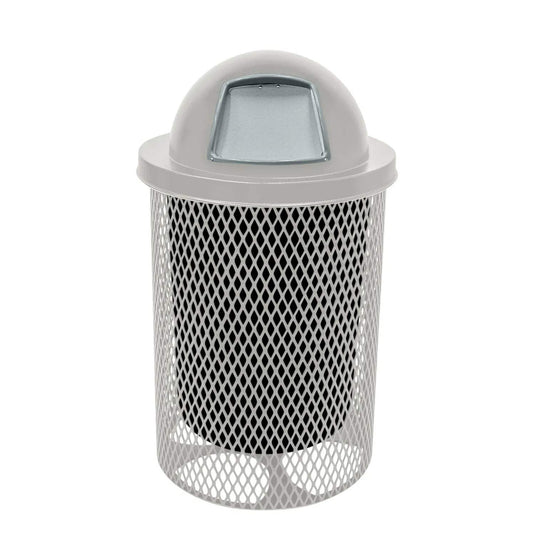 Dome Lid Commercial Trash Receptacles