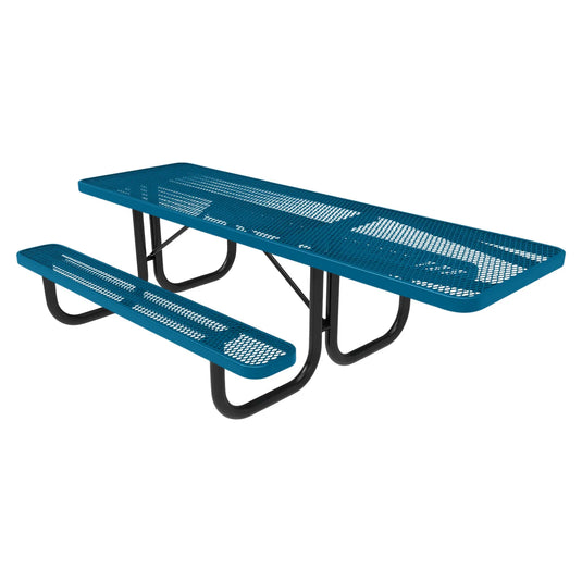 One-End ADA-Accessible Weatherproof Rectangular Outdoor Picnic Table