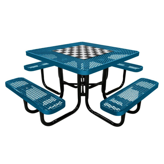 Game-Edition Square & Round Outdoor Picnic Table
