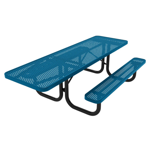 One-End ADA-Accessible Weatherproof Rectangular Outdoor Picnic Table