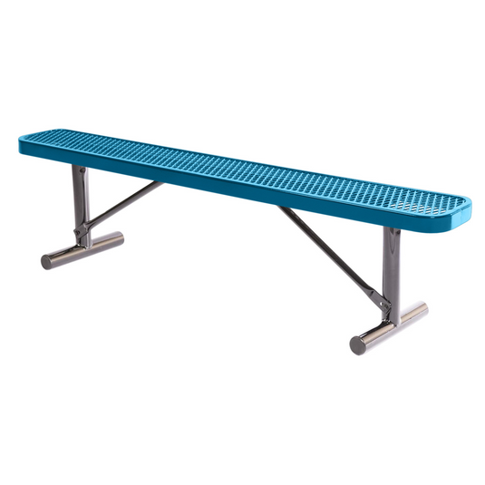 High-Quality Expanded Metal Park Bench with Portable Frame