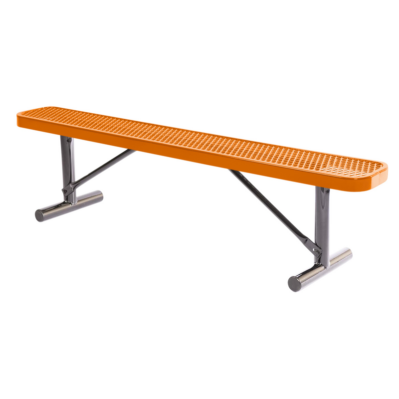 Load image into Gallery viewer, High-Quality Expanded Metal Park Bench with Portable Frame
