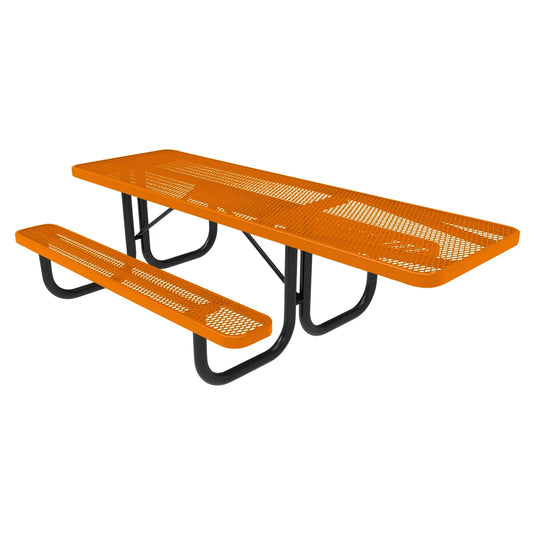 One-End ADA-Accessible Weatherproof Rectangular Outdoor Picnic Table