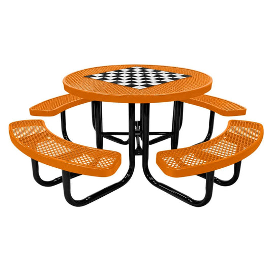 Game-Edition Square & Round Outdoor Picnic Table