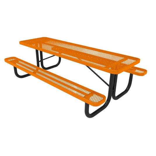 8 FT Commercial Rectangular Outdoor Picnic Table