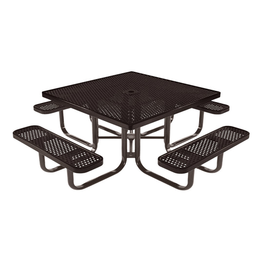 Square Kids Picnic Table With Colored Frame