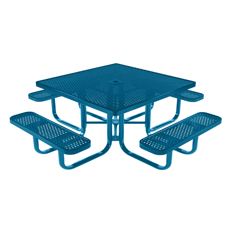 Load image into Gallery viewer, Square Kids Picnic Table With Colored Frame
