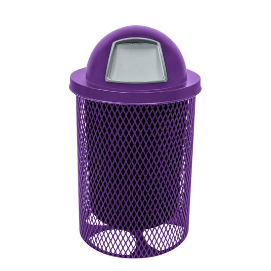 Dome Lid Commercial Trash Receptacles