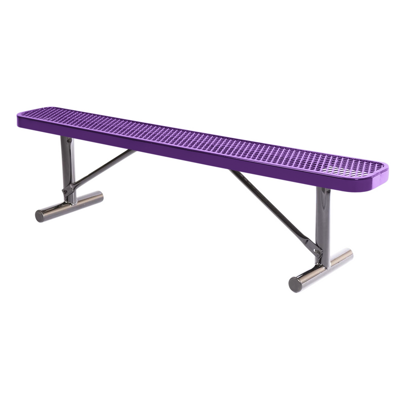 Load image into Gallery viewer, High-Quality Expanded Metal Park Bench with Portable Frame
