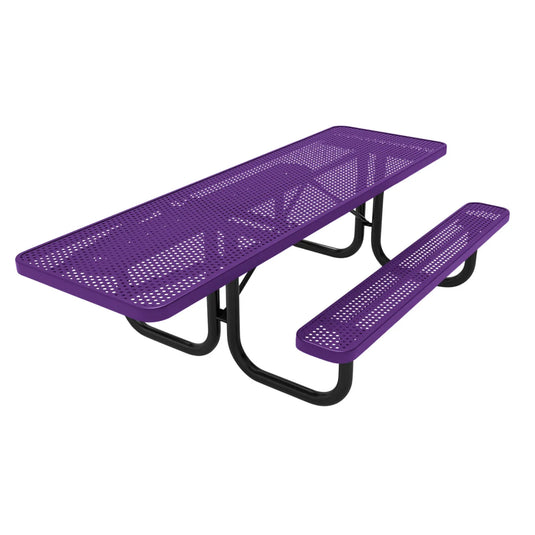 One-End ADA-Accessible Weatherproof Rectangular Outdoor Picnic Table