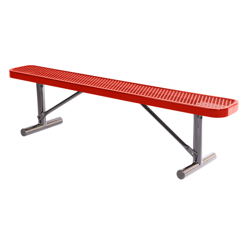 Load image into Gallery viewer, High-Quality Expanded Metal Park Bench with Portable Frame
