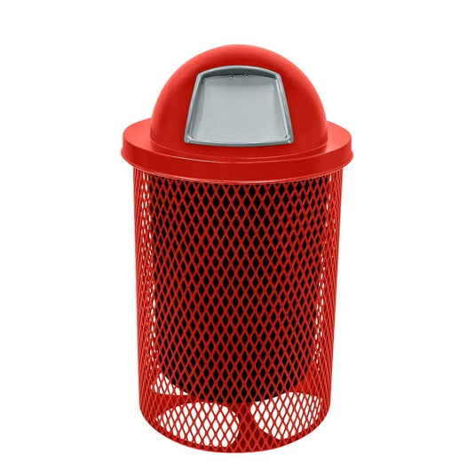Dome Lid Commercial Trash Receptacles