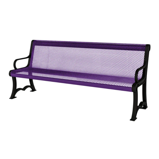 Expanded Metal Garden Bench