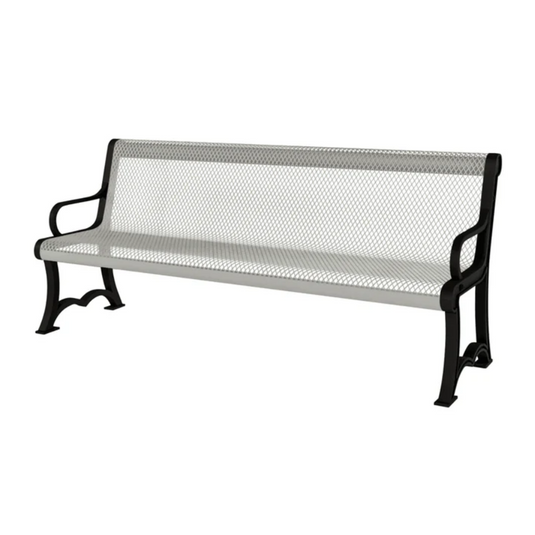 Expanded Metal Garden Bench