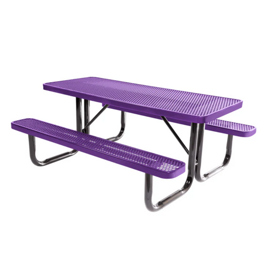 Commercial Rectangular Outdoor Picnic Table