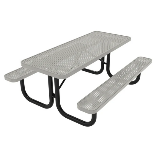 Commercial Rectangular Outdoor Picnic Table