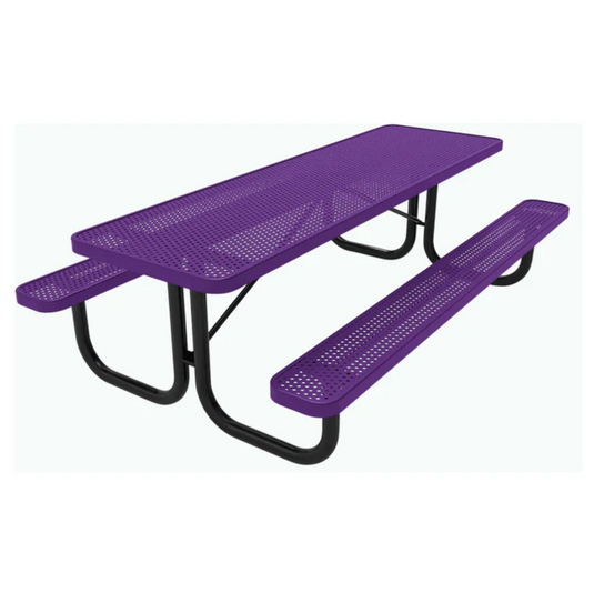 Commercial Rectangular Outdoor Picnic Table