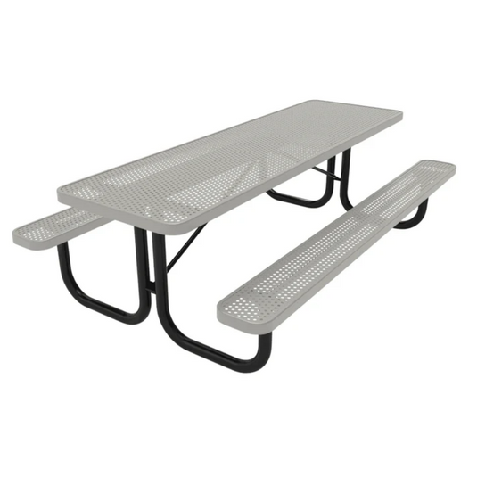 Commercial Rectangular Outdoor Picnic Table