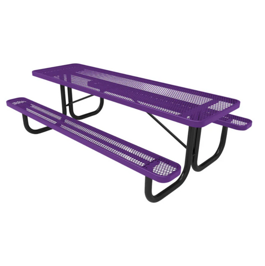 Commercial Rectangular Outdoor Picnic Table