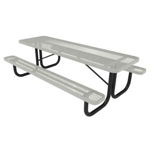 Commercial Rectangular Outdoor Picnic Table